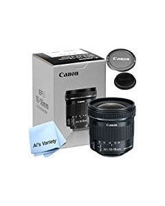 Canon 10-18mm f/4.5-5.6 is STM Lens (New Retail Box) - W/ Free Microfiber Cleaning Cloth