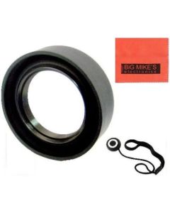 72mm Soft Rubber Lens Hood For Canon Digital EOS Rebel SL1, T1i, T2i, T3, T3i, T4i, T5, T5i EOS 60D, EOS 70D, 50D, 40D, 30D, EOS 5D, EOS 5D Mark III, EOS 6D, EOS 7D, EOS 7D Mark II, EOS-M Digital SLR Cameras Which Has Any Of These Canon Lenses 15-85mm, 1