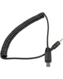 Foto&Tech 2.5mm-VPR1 Remote Control Shutter Release Cable Compatible with Miops Trigger, Sony A1 A7S III A7R IV V A7 III A99 II A7 II A7 A7R A7S A6600 A6500 A6300 A6000, NEX-3NL RX10 (13-in Coiled)